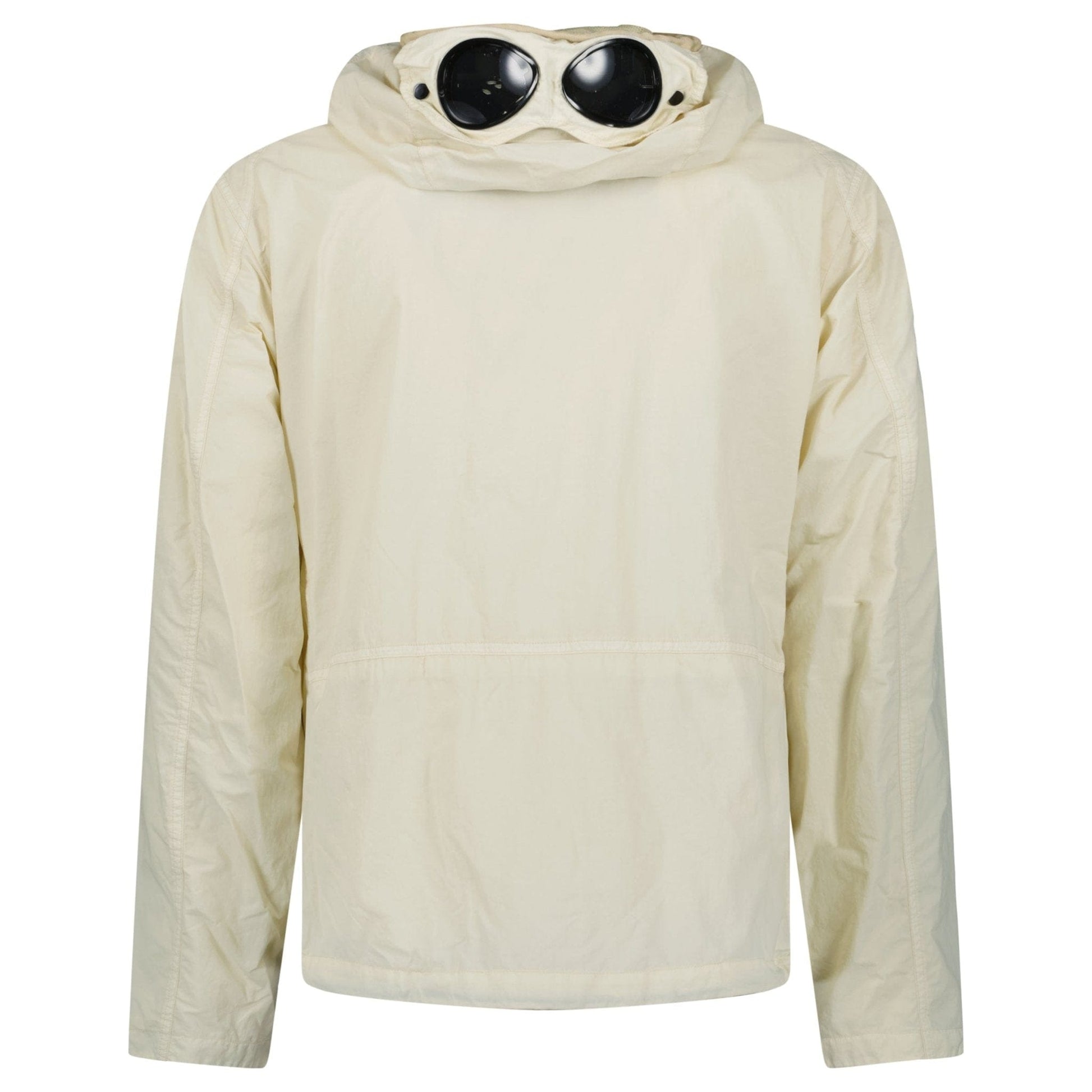 CP Company Pistachio Shell Flatt Nylon Goggle Jacket — S — Side View