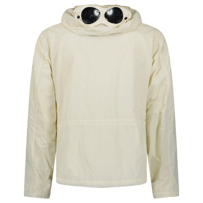 CP Company Pistachio Shell Flatt Nylon Goggle Jacket — S — Side View