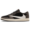 Travis Scott x Air Jordan 1 Low Cactus Jack — 3 UK | 35.5 EU — Front View