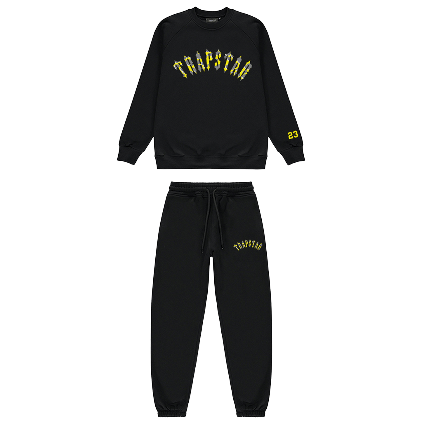 Trapstar X Central Cee Crewneck Tracksuit — XXS — Front View