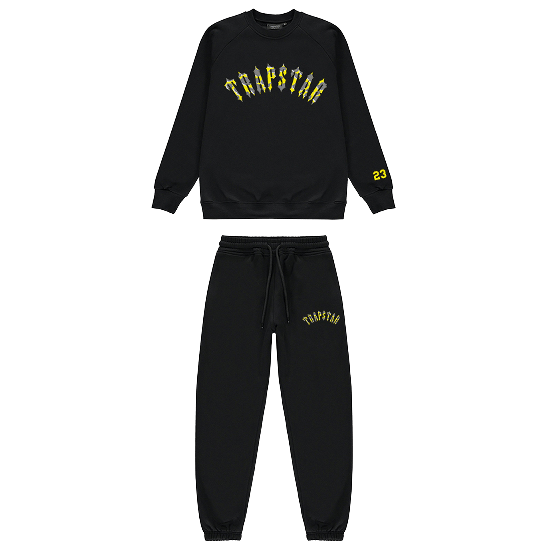 Trapstar X Central Cee Crewneck Tracksuit — XXS — Front View