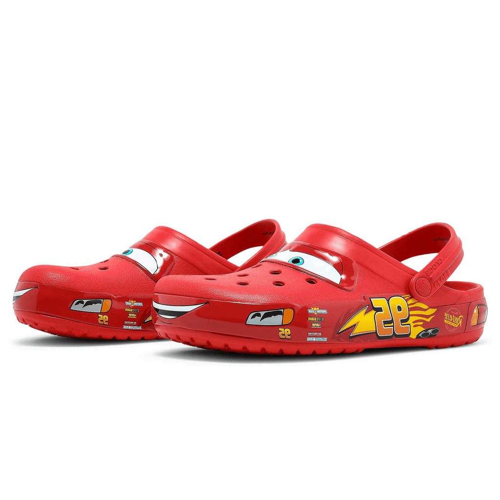 Cars x Classic Clog 'Lightning McQueen' — UK 1 — Side View