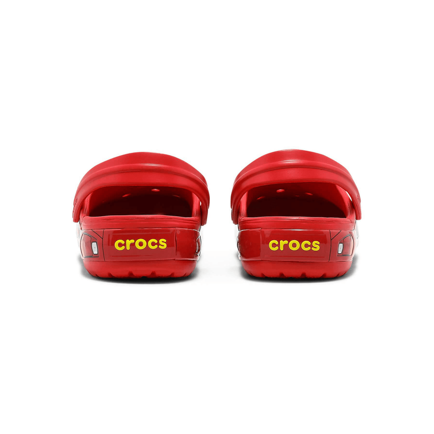 Cars x Classic Clog 'Lightning McQueen' — UK 1 — Back View