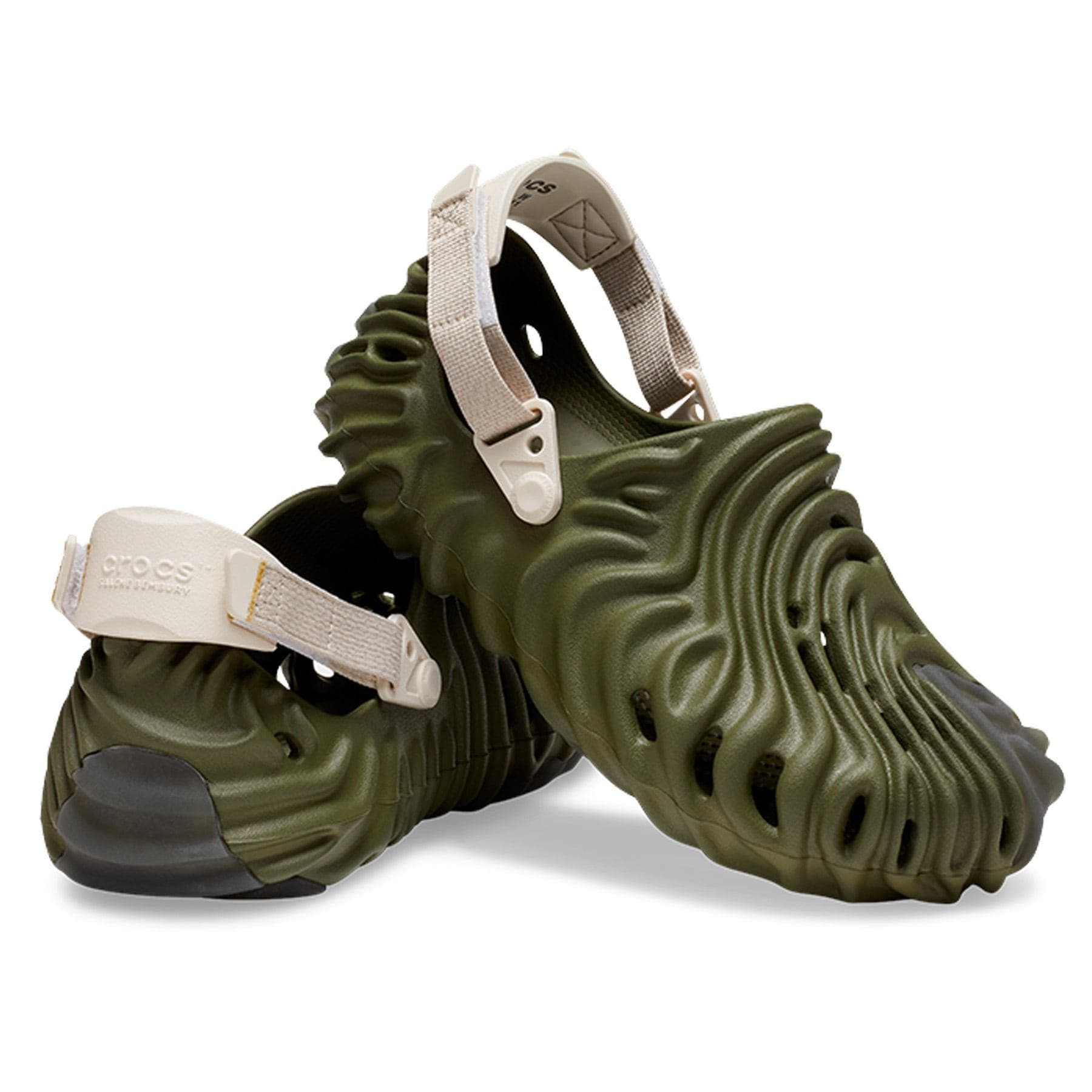 Salehe Bembury x Crocs Pollex Clog 'Green' — UK 3 | EU 36-37 | US 4 — Side View