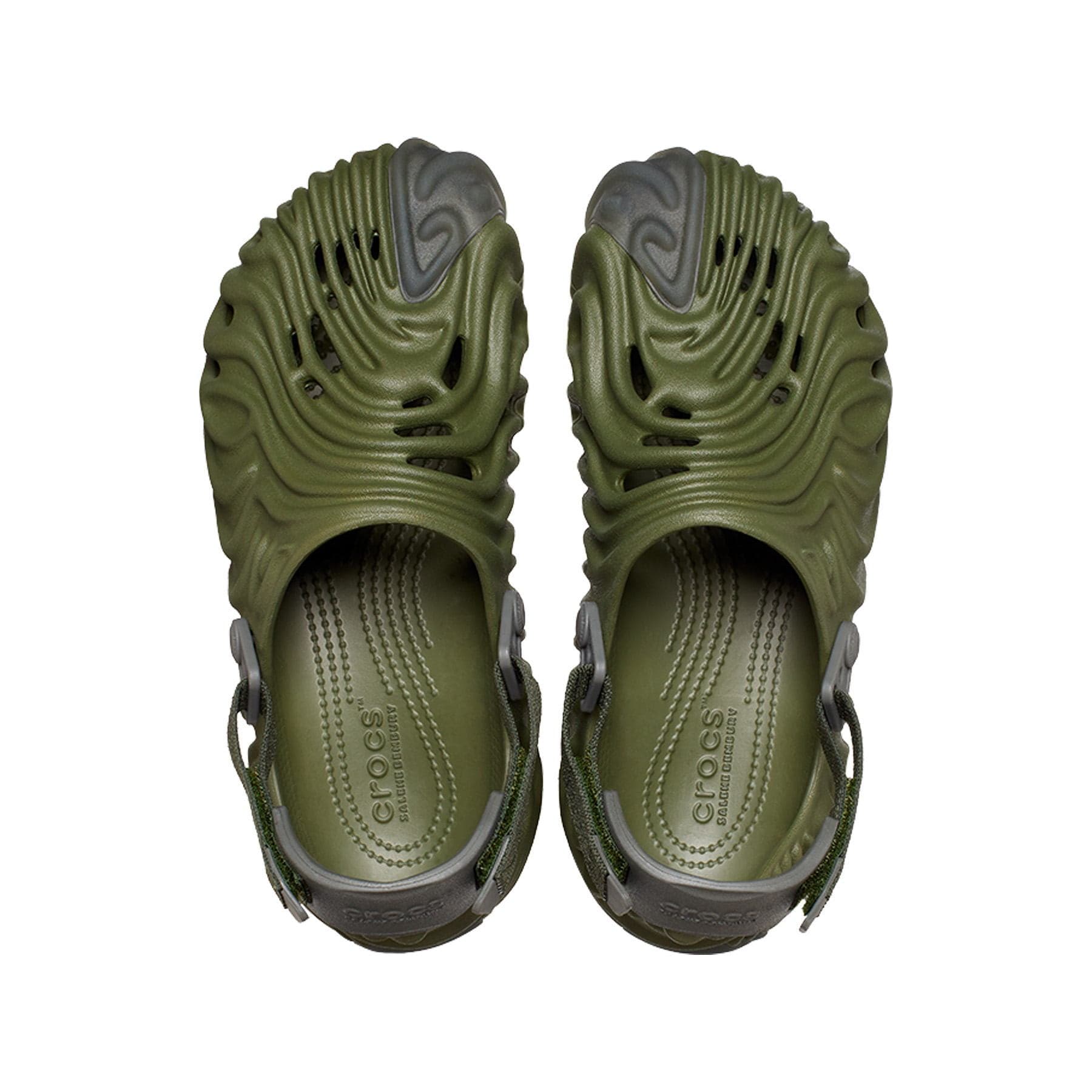 Salehe Bembury x Crocs Pollex Clog 'Green' — UK 3 | EU 36-37 | US 4 — Back View