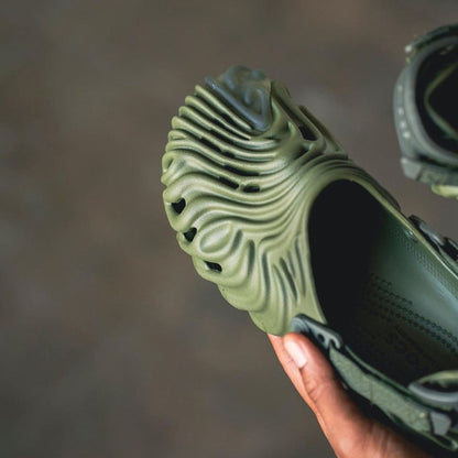 Salehe Bembury x Crocs Pollex Clog 'Green' — UK 3 | EU 36-37 | US 4 — Lifestyle View