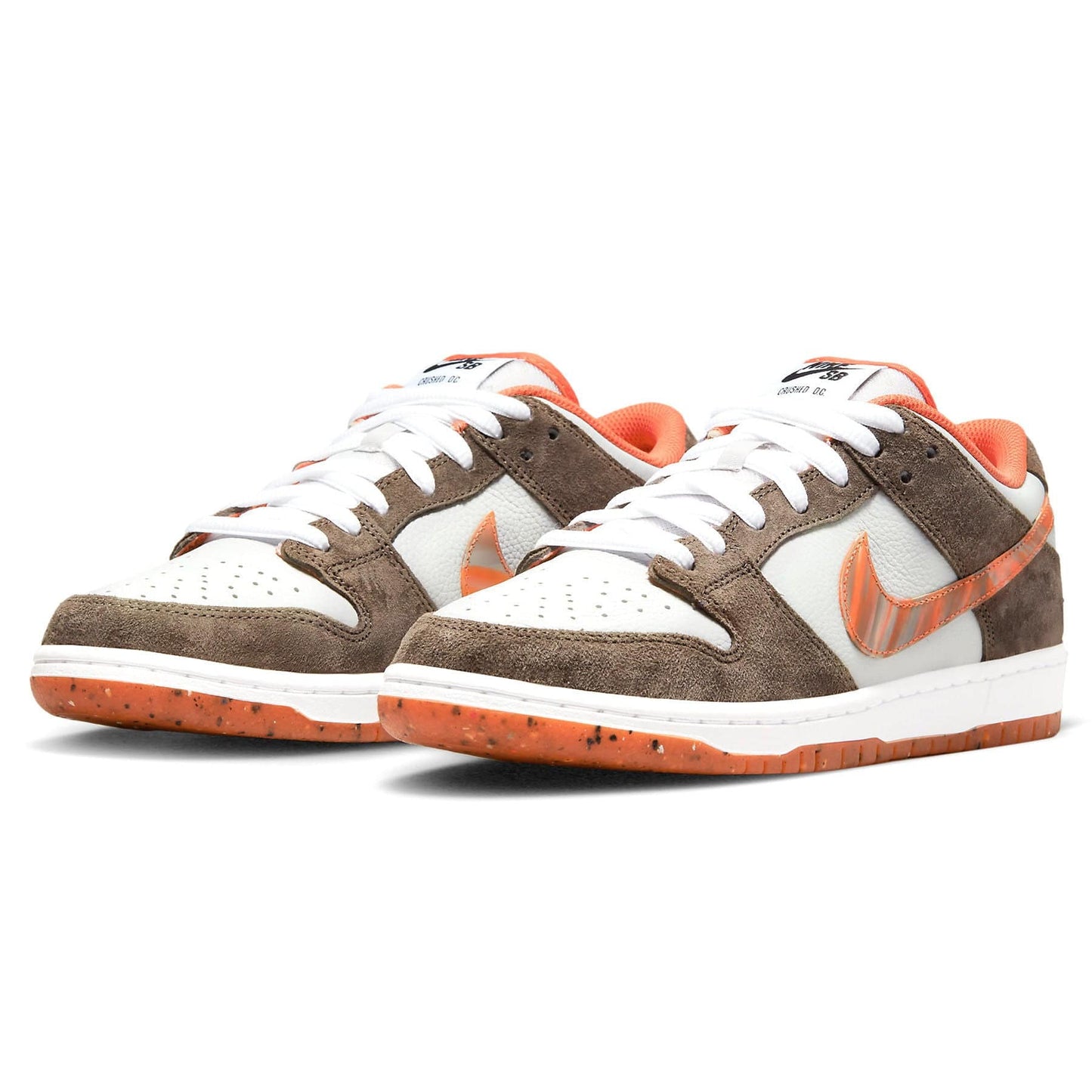 Crushed D.C. x Nike Dunk Low SB 'Golden Hour' — UK 3 | EU 35.5 | US 3.5 — Side View