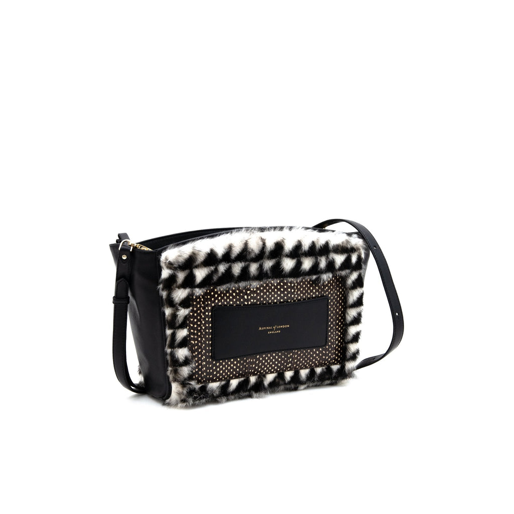 Aspinal of London Tote Marylebone Shoulder Bag - Small in Black, Leather — Alternate View 8