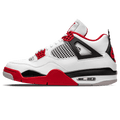 Air Jordan 4 Retro OG 'Fire Red' 2020 — UK 3 | EU 35.5 | US 3.5 — Front View