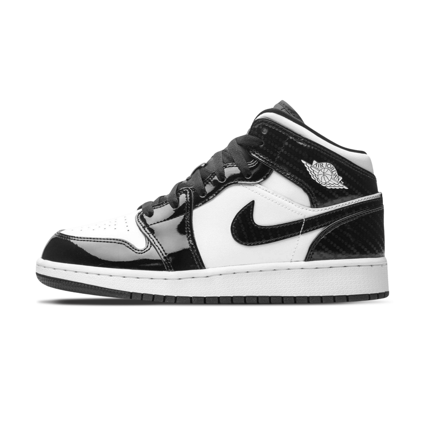 Air Jordan 1 Mid SE GS 'All Star 2021' — UK 13.5 | EU 32 | US 1Y — Front View