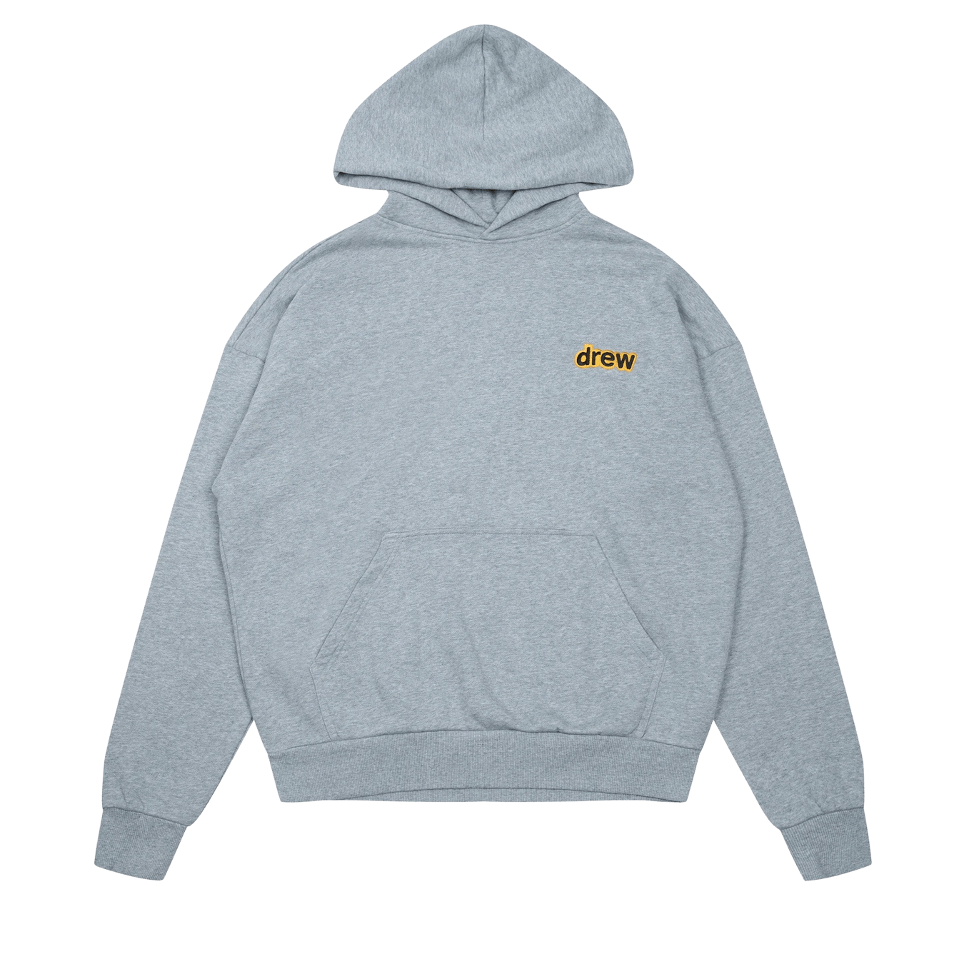 Drew House Lil Secret Hoodie 'Heather Grey' — XXS — Front View
