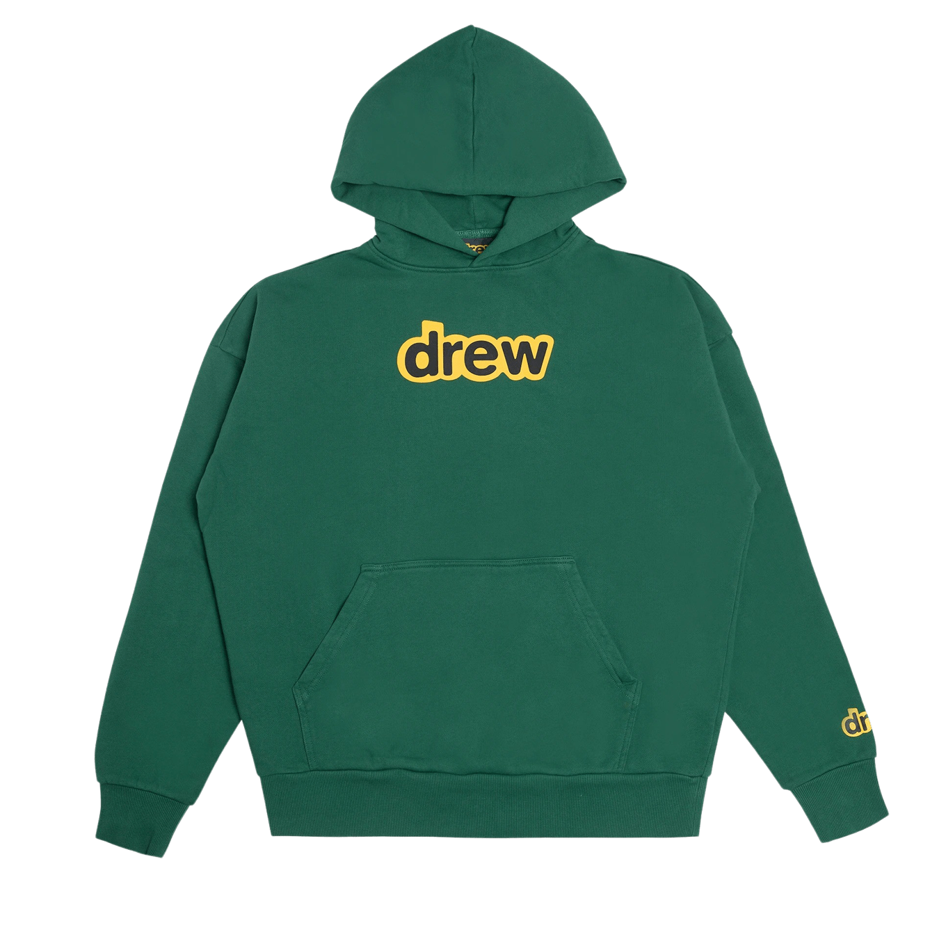 Drew House Secret Hoodie - Forest — XXS — Front View