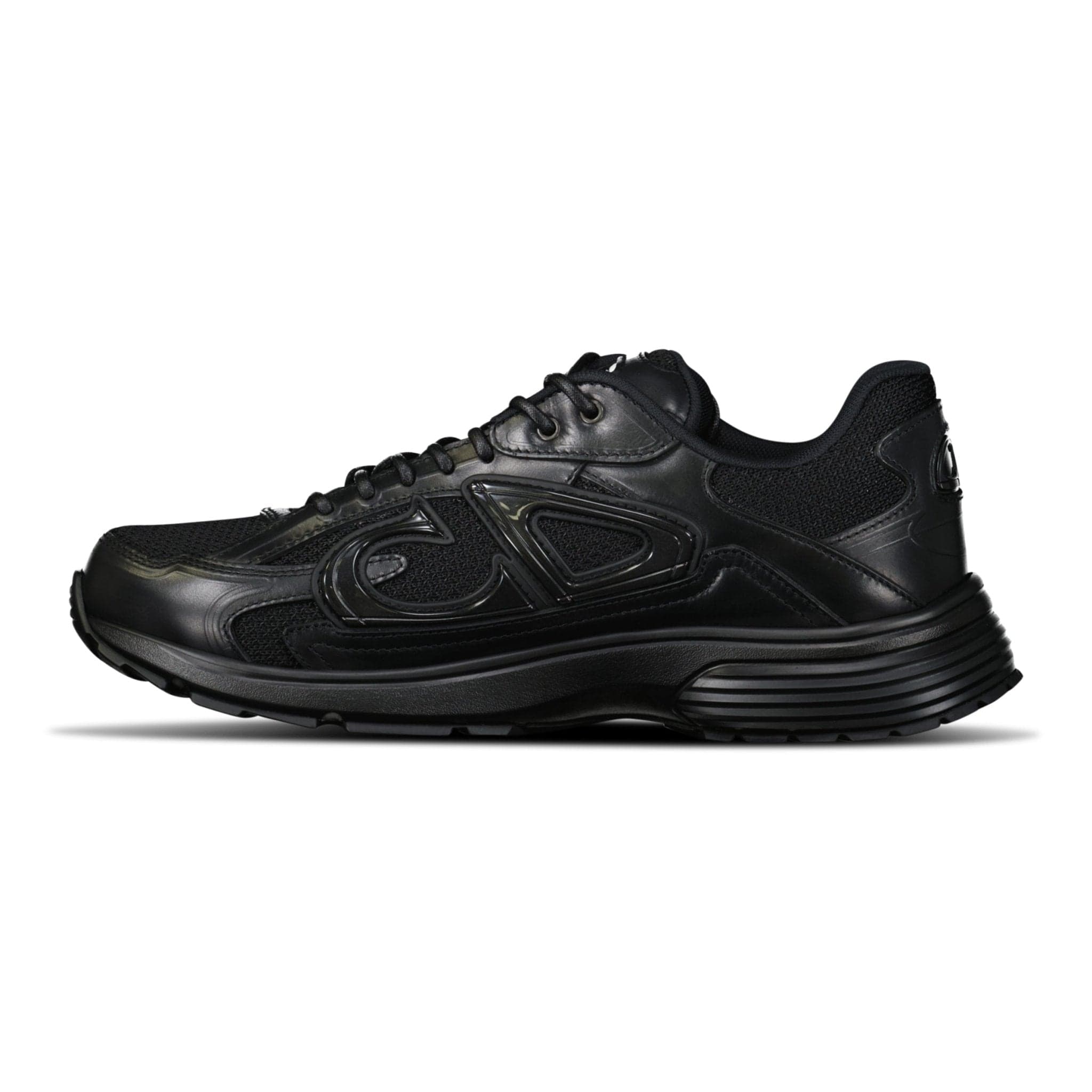 Dior B30 Countdown Sneakers in Black — UK6 — Back View