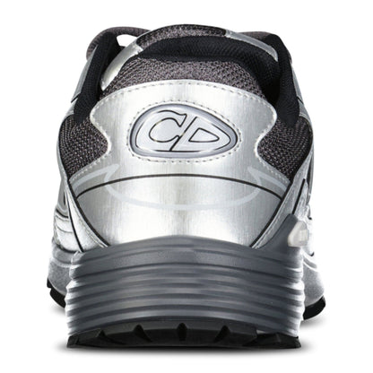 Dior B30 Countdown Sneakers in Deep Grey/Silvertone Metallic — UK6 — Top View