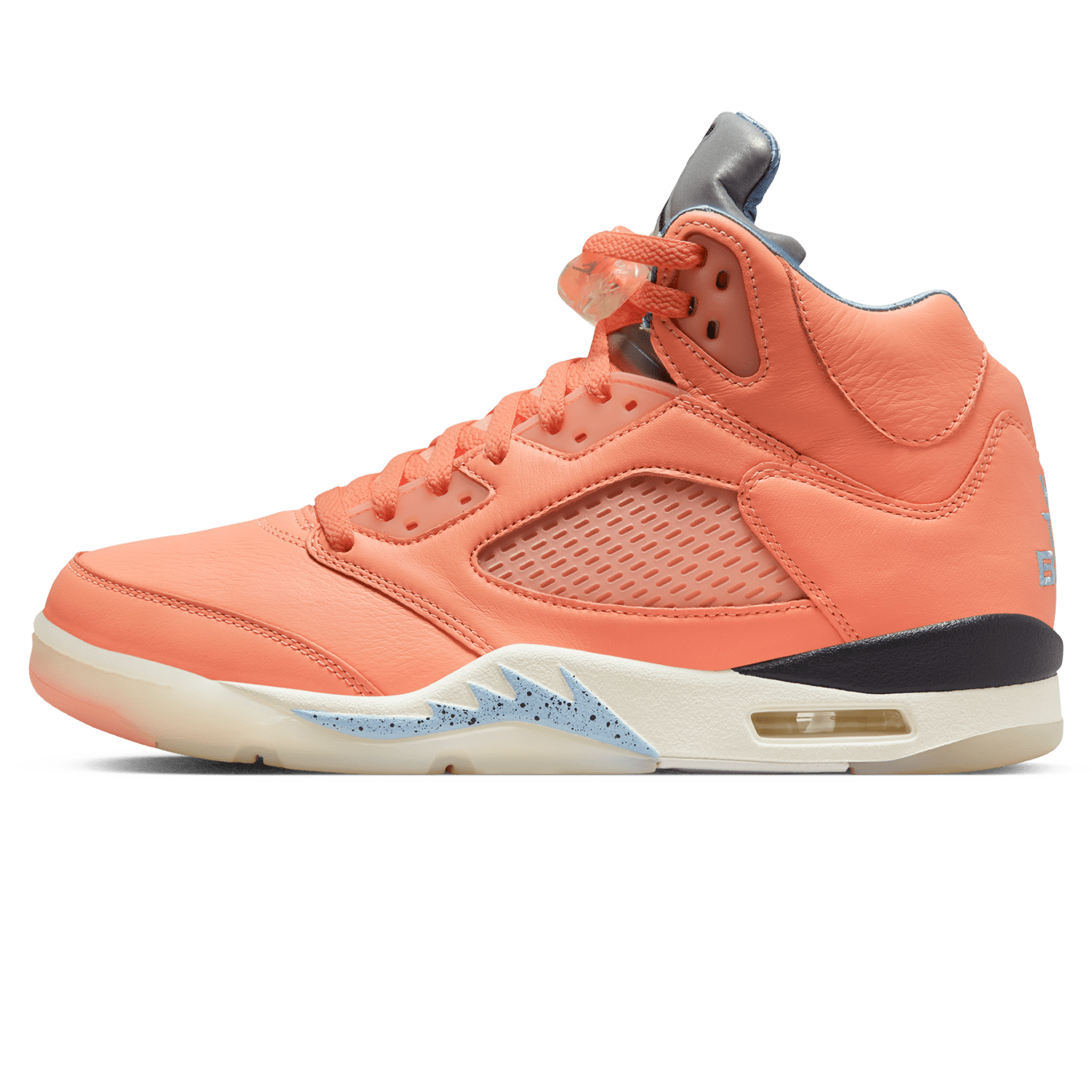 DJ Khaled x Air Jordan 5 Retro 'We The Best - Crimson Bliss' — UK 3 | EU 35.5 | US 3.5 — Front View