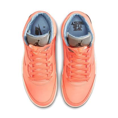 DJ Khaled x Air Jordan 5 Retro 'We The Best - Crimson Bliss' — UK 3 | EU 35.5 | US 3.5 — Top View