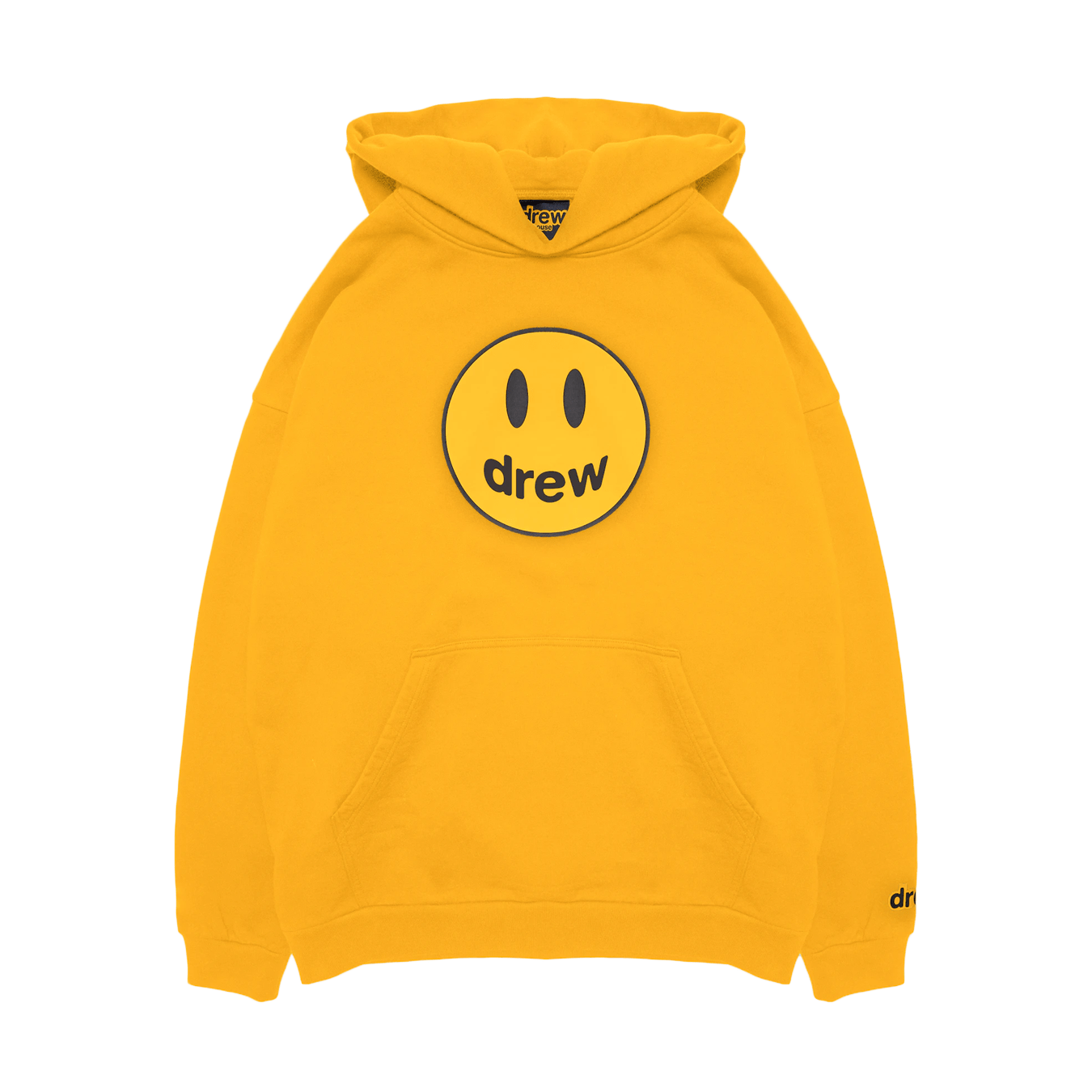 Drew House Mascot Pullover Hoodie 'Golden Yellow' — XXS — Front View