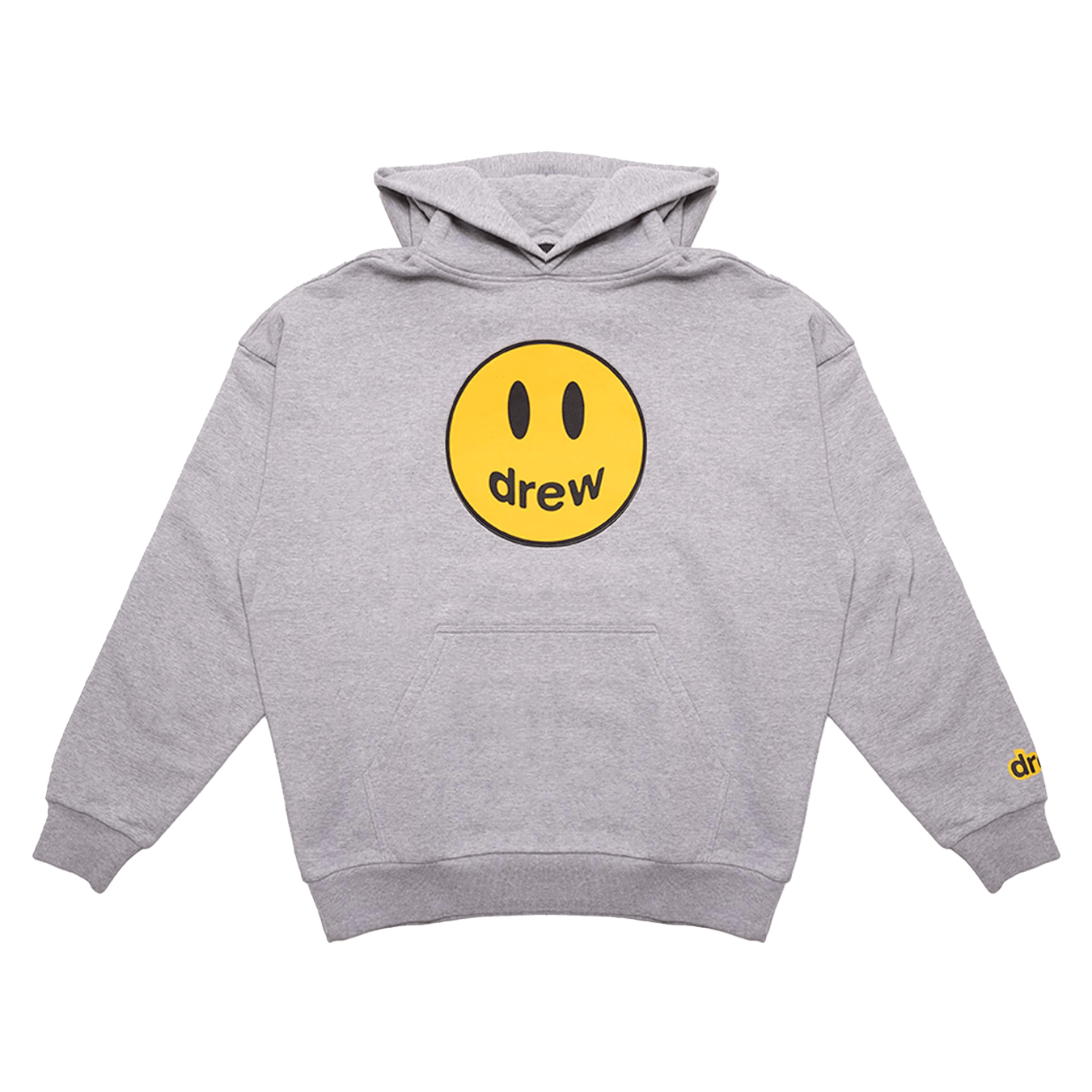 Drew House Mascot Pullover Hoodie 'Heather Grey' — XXS — Front View