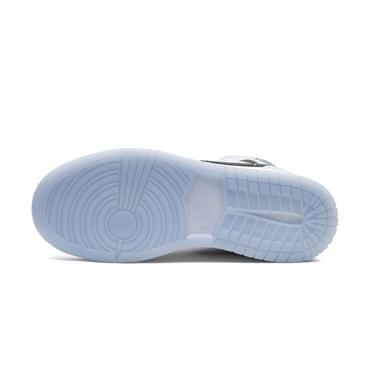 Air Jordan 1 Mid SE GS 'White Ice Blue' — UK 13.5 | EU 32 | US 1Y — Top View