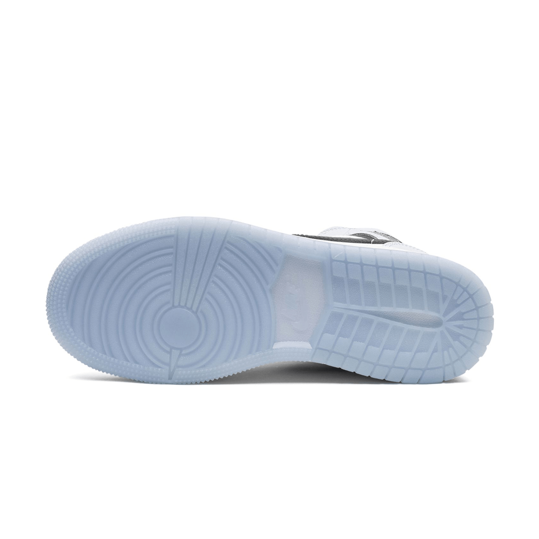 Air Jordan 1 Mid SE GS 'White Ice Blue' — UK 13.5 | EU 32 | US 1Y — Top View
