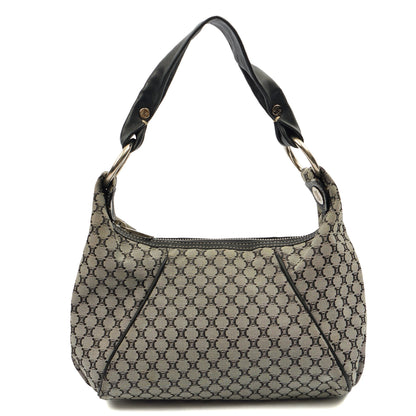 Celine Shoulder Bag Vintage Shoulder Bag in Navy, Canvas — Alternate View 15