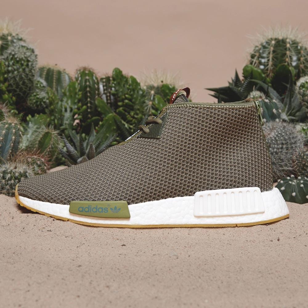 END x Adidas Consortium NMD_C1 Earth Green — UK 3.5 | EU 36 | US 4 — Detail View