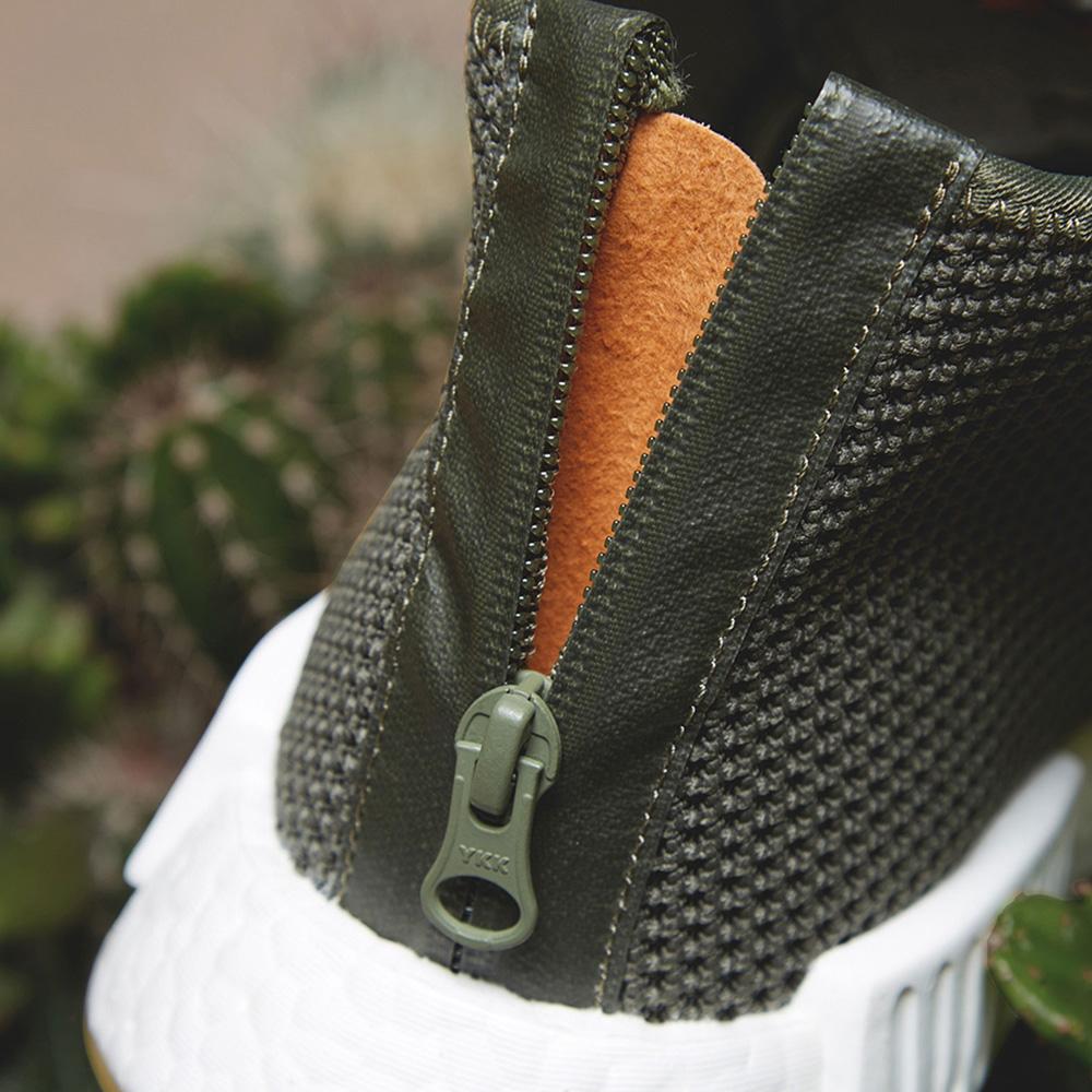 END x Adidas Consortium NMD_C1 Earth Green — UK 3.5 | EU 36 | US 4 — Lifestyle View
