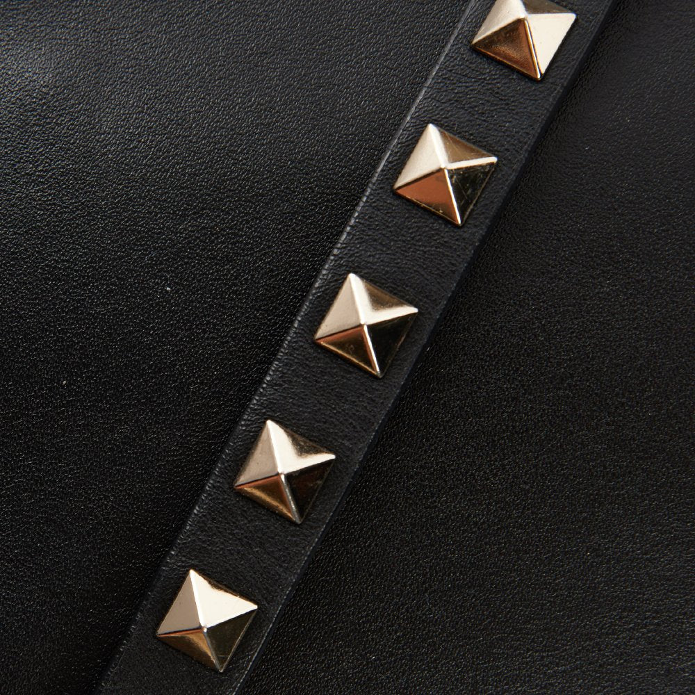 Valentino Cross Body V Logo Crossbody in Black, Calfskin — Alternate View 9