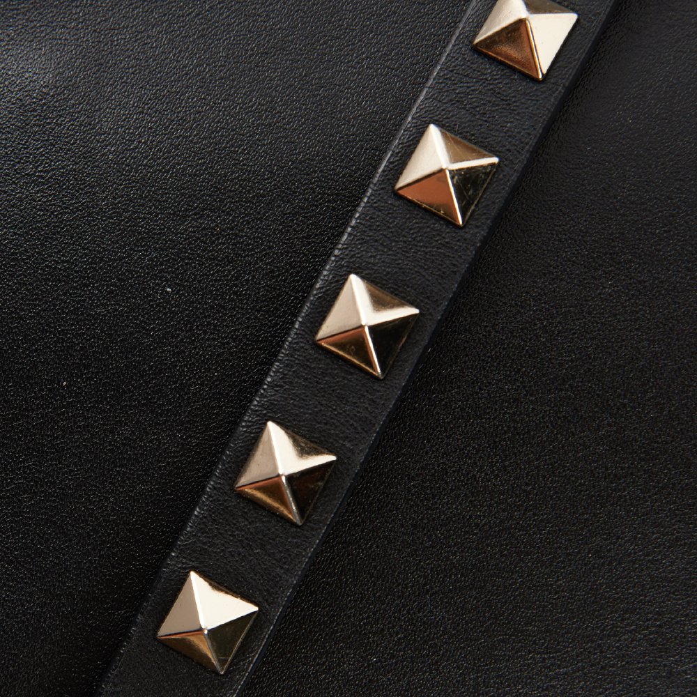 Valentino Cross Body V Logo Crossbody in Black, Calfskin — Alternate View 27