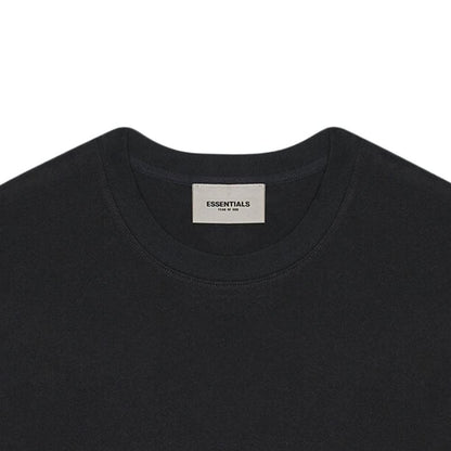FEAR OF GOD ESSENTIALS 3D Silicon Applique Boxy T-Shirt Dark Slate/Stretch Limo/Black — XXS — Side View
