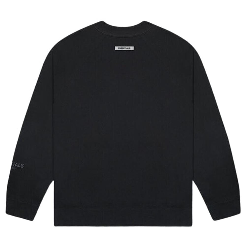 FEAR OF GOD ESSENTIALS 3D Silicon Applique Crewneck Dark Slate/Stretch Limo/Black — XXS — Side View