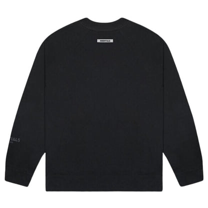 FEAR OF GOD ESSENTIALS 3D Silicon Applique Crewneck Dark Slate/Stretch Limo/Black — XXS — Side View