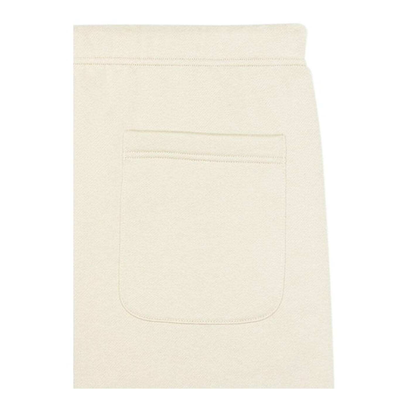 FEAR OF GOD ESSENTIALS Sweatpants (SS20) Buttercream — XXS — Back View