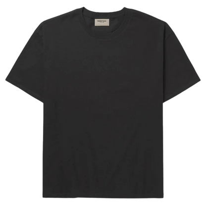 Fear of God Essentials T-shirt (SS21) Black/Stretch Limo — XXS — Front View