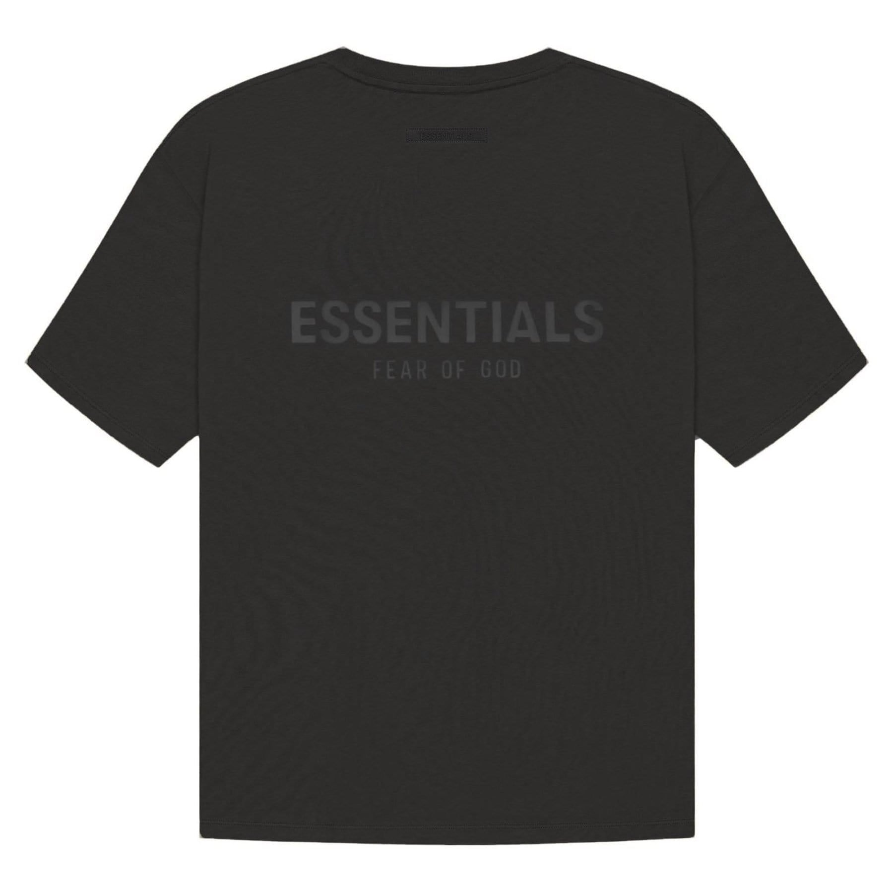 Fear of God Essentials T-shirt (SS21) Black/Stretch Limo — XXS — Side View