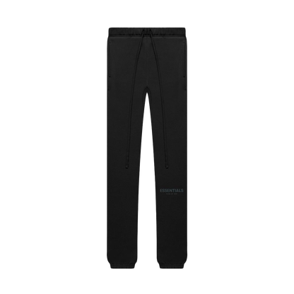 Fear of God Essentials Summer Core Sweatpant 'Black' — XXS — Front View