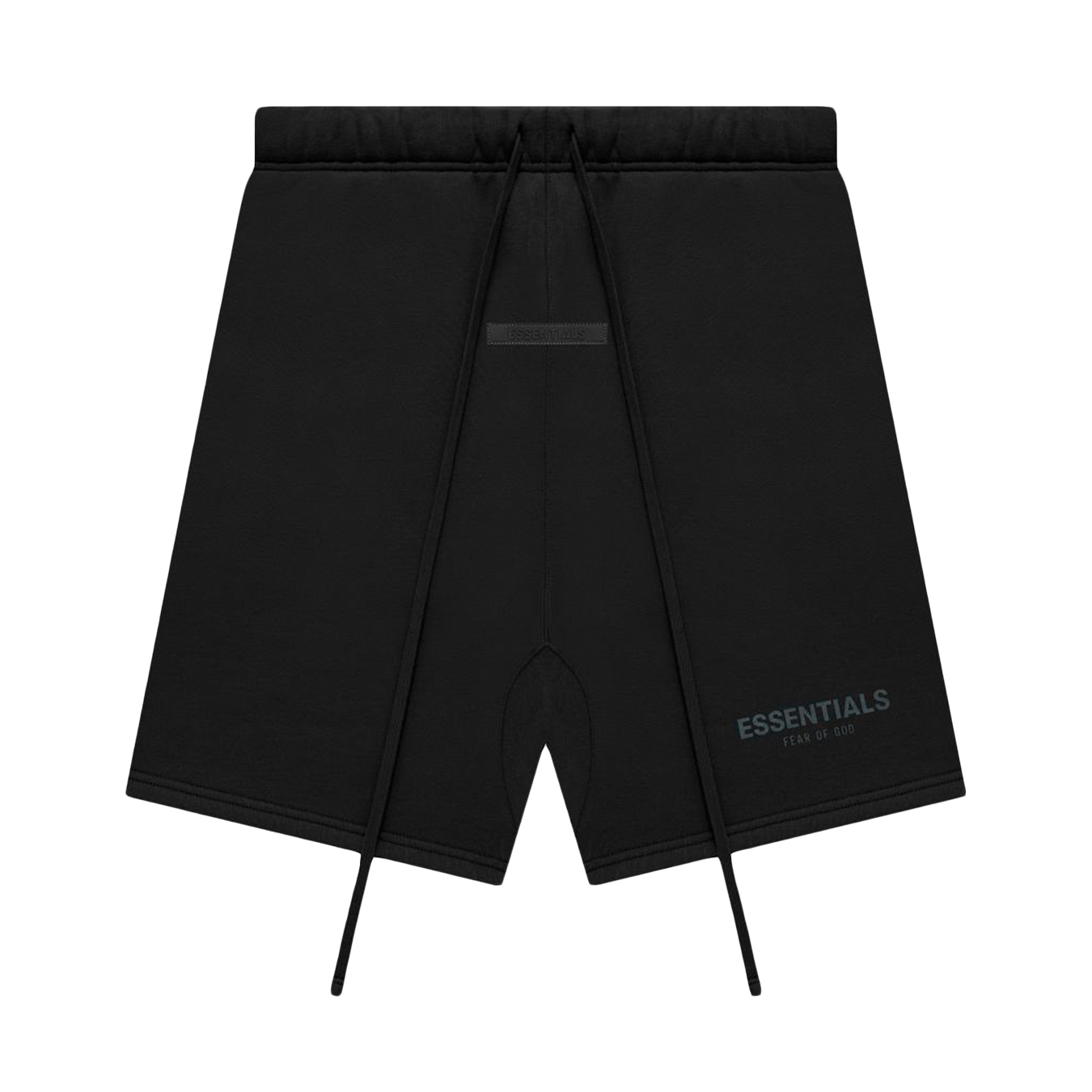 Fear of God Essentials Sweat Short 'Black' — XXS — Front View