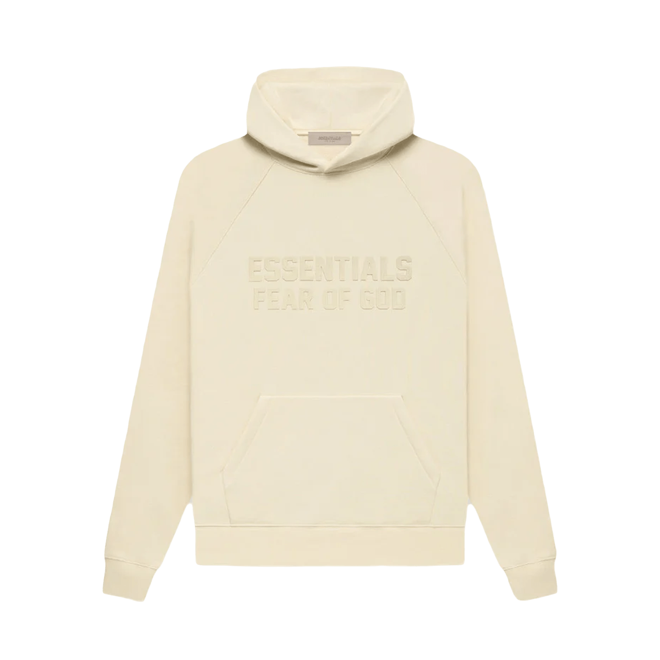 Fear of God Essentials Hoodie 'Eggshell' — XXS — Front View