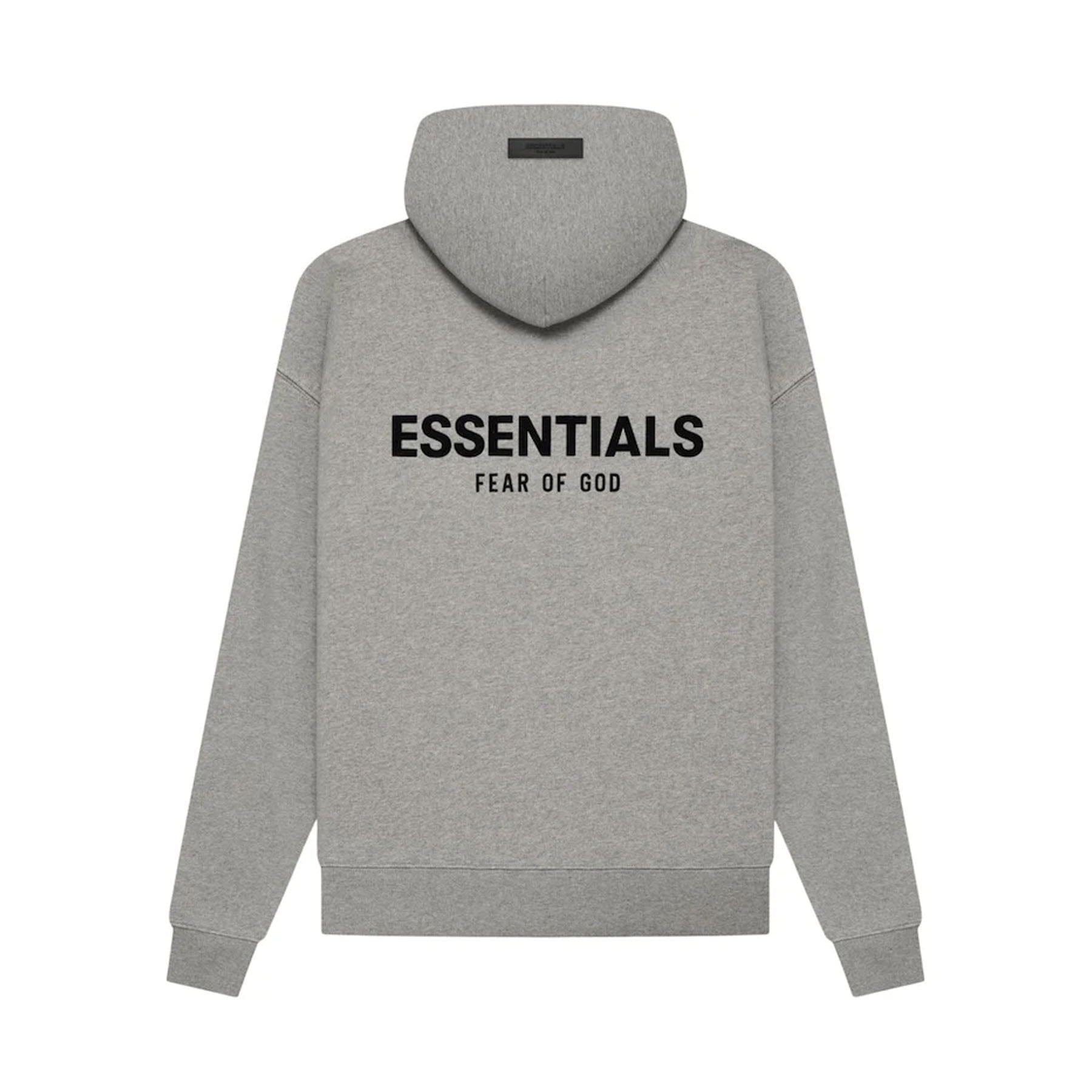 Fear of God Essentials Hoodie 'Dark Oatmeal' (SS22) — XXS — Side View
