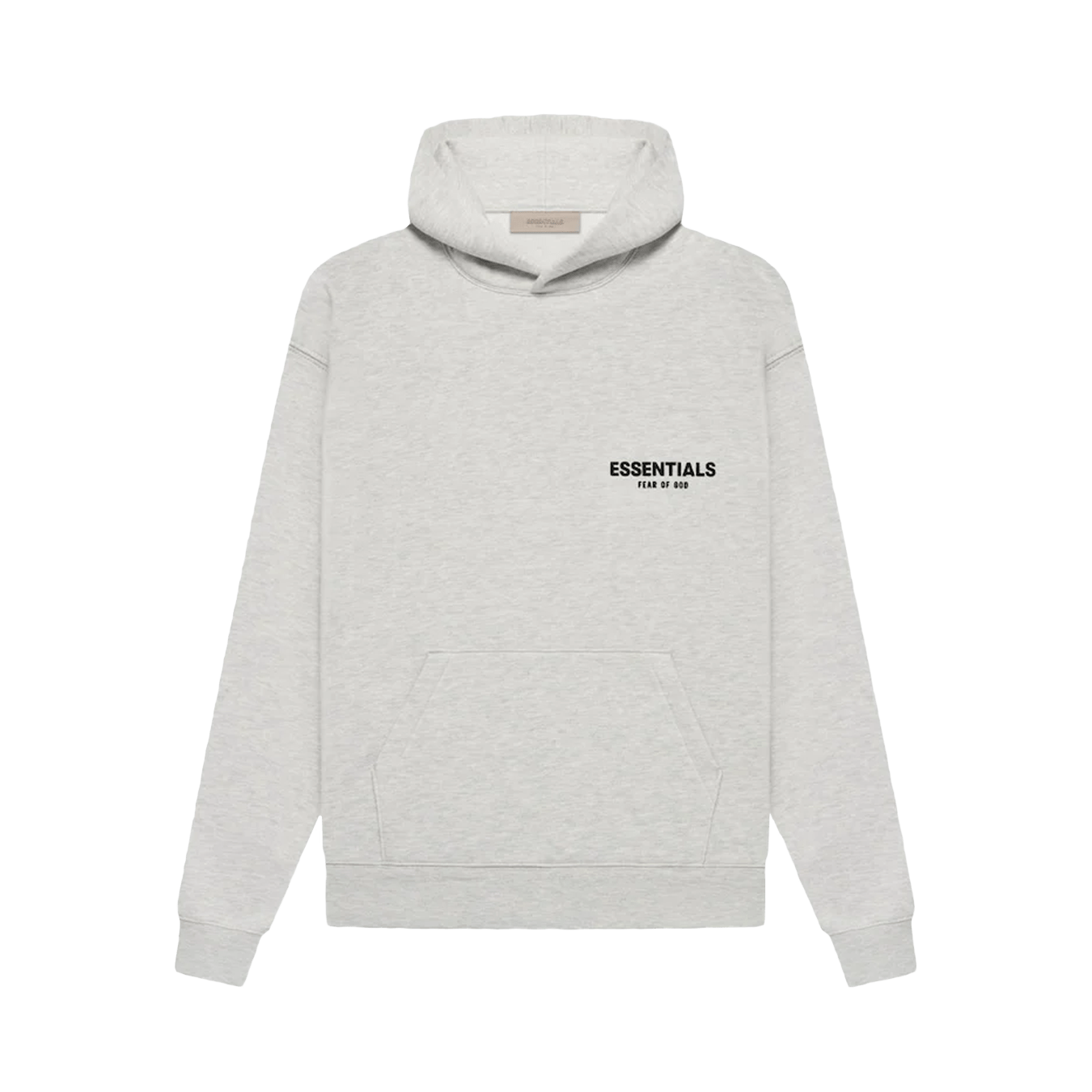 Fear of God Essentials Hoodie 'Light Oatmeal' (SS22) — XXS — Front View