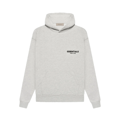 Fear of God Essentials Hoodie 'Light Oatmeal' (SS22) — XXS — Front View