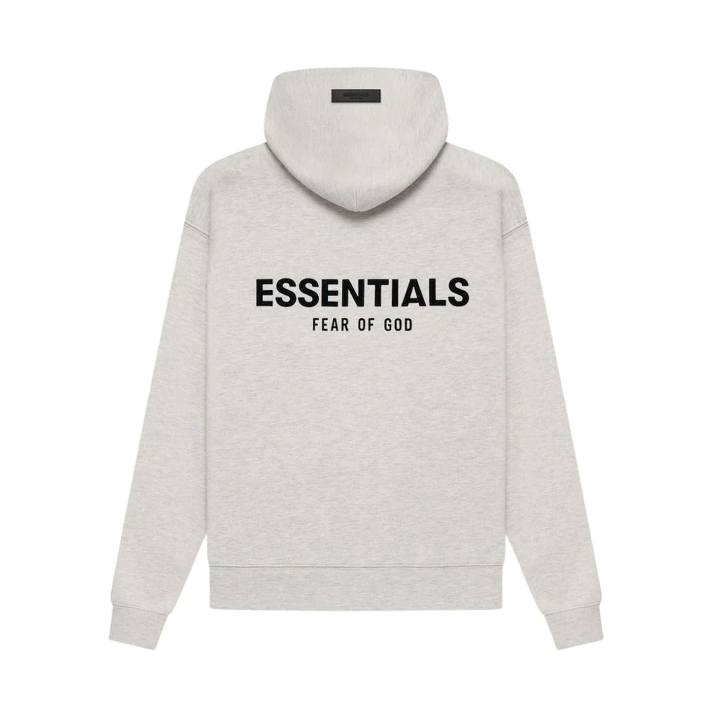 Fear of God Essentials Hoodie 'Light Oatmeal' (SS22) — XXS — Side View