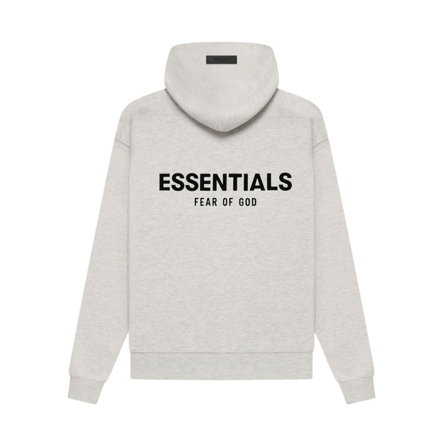 Fear of God Essentials Hoodie 'Light Oatmeal' (SS22) — XXS — Side View