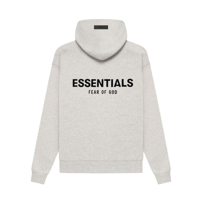 Fear of God Essentials Hoodie 'Light Oatmeal' (SS22) — XXS — Side View
