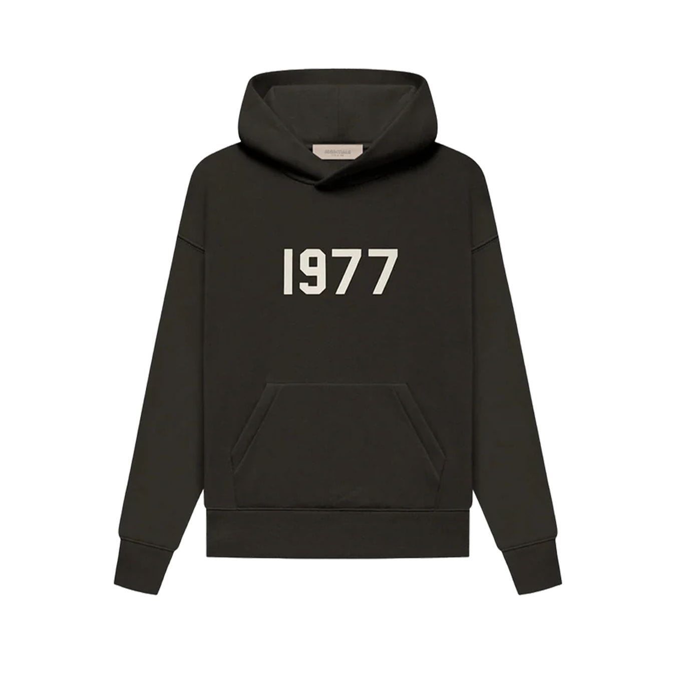 Fear of God Essentials Kids Hoodie 'Off Black' — XXS - 2/3 — Front View