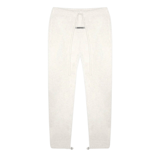 FEAR OF GOD ESSENTIALS Polar Fleece Sweatpants Oatmeal — XXS — Front View
