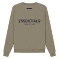 Fear of God Essentials Pull-Over Crewneck taupe — XXS — Front View