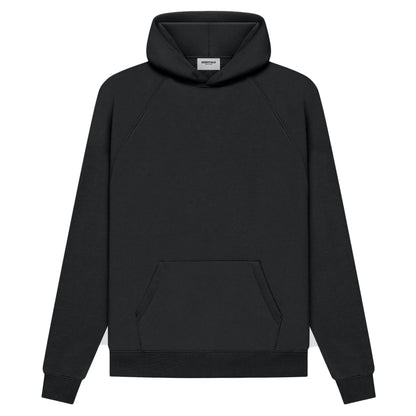 FEAR OF GOD ESSENTIALS Pull-Over Hoodie (SS21) Black/Stretch Limo — XXS — Side View