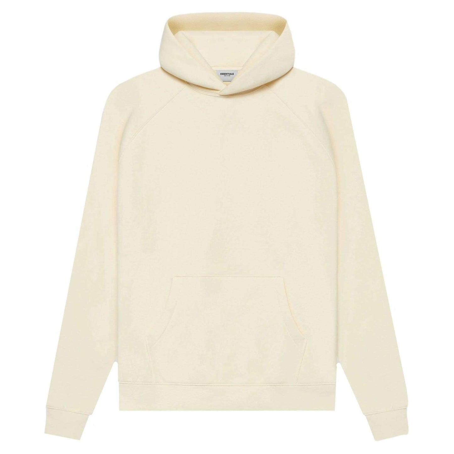 FEAR OF GOD ESSENTIALS Pull-Over Hoodie (SS21) Cream/Buttercream — XXS — Side View