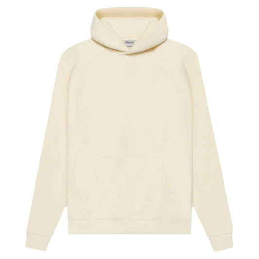 FEAR OF GOD ESSENTIALS Pull-Over Hoodie (SS21) Cream/Buttercream — XXS — Side View